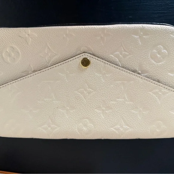 Louis Vuitton Monogram Cream Wristlet - Picture 4 of 13